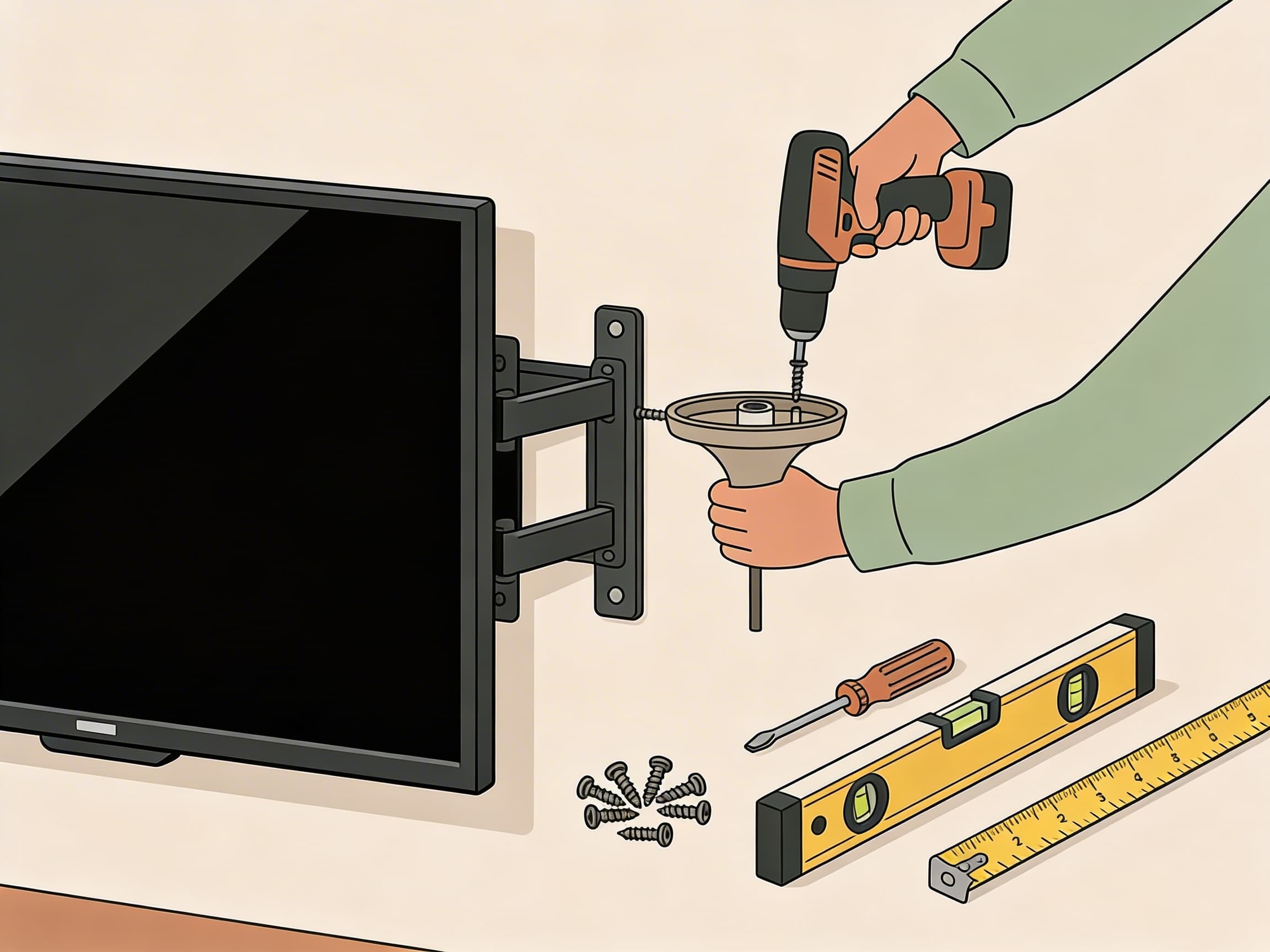The Safe Way to Mount a TV on Any Wall Type